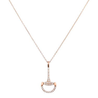 Collarín bit HV Polo Lotta Oro rosado