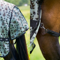 Cubre-moscas HV Polo Nena AOP Blanco