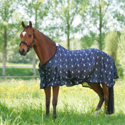 Cubre-moscas Imperial Riding Carlys Polvo de hada gris AOP Motifs