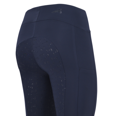 Legging de equitación Euro-Star Empower FullGrip Marino Azul marino