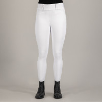 Leggings de equitación Euro-Star Enforce FullGrip Blanco