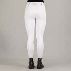 Leggings de equitación Euro-Star Enforce FullGrip Blanco