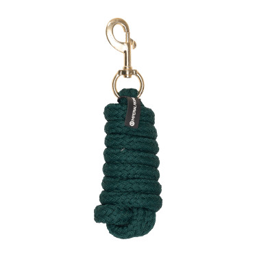 Longe de amarre Imperial Riding Classic con mosquetón simple Verde bosque