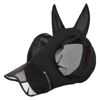 Máscara anti-moscas con nariz Imperial Riding Trail ride Negro