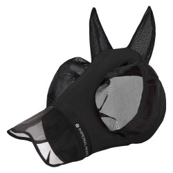 Máscara anti-moscas con nariz Imperial Riding Trail ride Negro