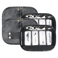 Número de la competición Imperial Riding Square por 2 Negro brillante