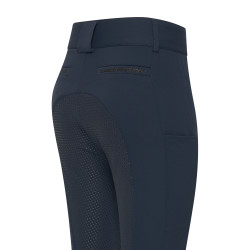 Pantalón de equitación HV Polo Cleo FullGrip Marino Azul marino