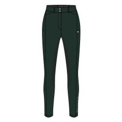 Pantalón de equitación HV Polo Cleo FullGrip Verde pato