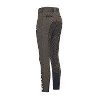 Pantalón de equitación HV Polo Cleo FullGrip Madera Beige