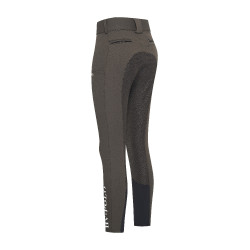 Pantalón de equitación HV Polo Cleo FullGrip Madera Beige