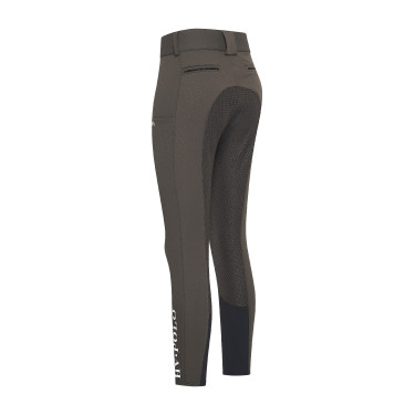 Pantalón de equitación HV Polo Cleo FullGrip Madera Beige