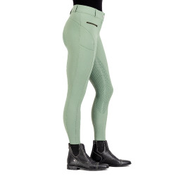 Pantalón de equitación HV Polo Favourite Sporty FullGrip Verdor Verde
