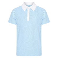 Camiseta polo HV Polo Robby Niños Azúl claro