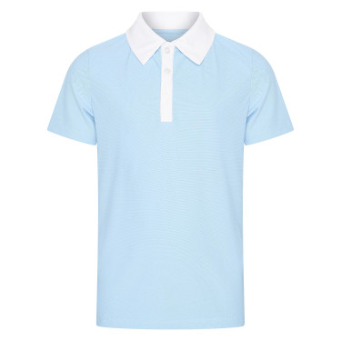 Camiseta polo HV Polo Robby Niños Azúl claro Camiseta polo HV Polo Robby Niños Azúl claro