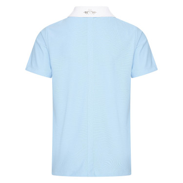 Camiseta polo HV Polo Robby Niños Azúl claro