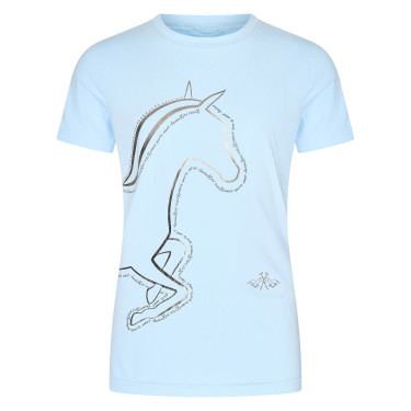 Camiseta HV Polo Laurelle niños Azúl claro