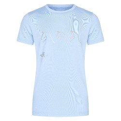 Camiseta HV Polo Wesla Niños Azúl claro Camiseta HV Polo Wesla Niños Azúl claro