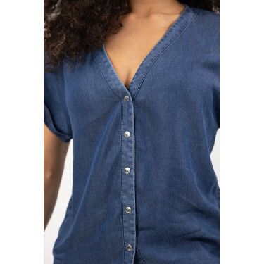 Blusa Harcour Shaina Marino Azul marino