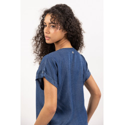 Blusa Harcour Shaina Marino Azul marino