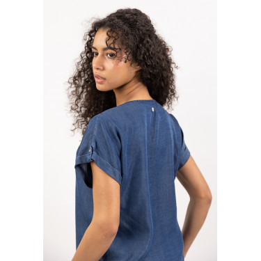Blusa Harcour Shaina Marino Azul marino