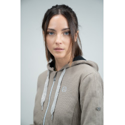 Sudadera con capucha Harcour Swai Gris pardo Marrón
