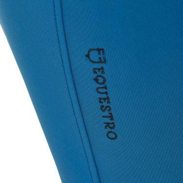 Pantalón ajustado con grip para mujer con logo Zenda Equestro Azul coral Pantalón ajustado con grip para mujer con logo Zenda Equestro Azul coral