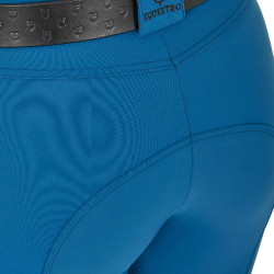 Pantalón ajustado con grip para mujer con logo Zenda Equestro Azul coral Pantalón ajustado con grip para mujer con logo Zenda Equestro Azul coral