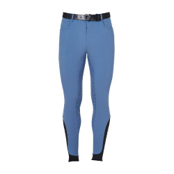 Pantalón ajustado con grip integral para hombre Aria Equestro Mar de Bering Azul