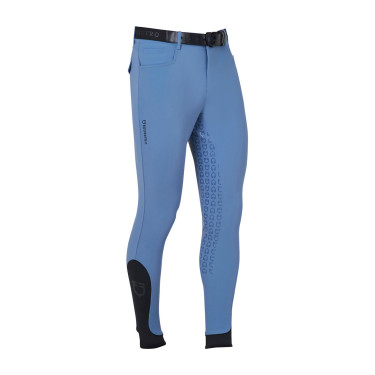 Pantalón ajustado con grip integral para hombre Aria Equestro Mar de Bering Azul