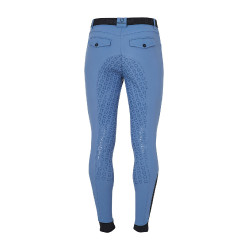 Pantalón ajustado con grip integral para hombre Aria Equestro Mar de Bering Azul
