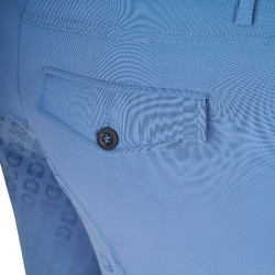 Pantalón ajustado con grip integral para hombre Aria Equestro Mar de Bering Azul