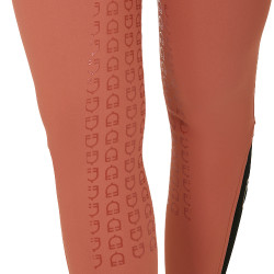 Pantalón de talle alto con grip integral para mujer Equestro Secuoya