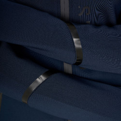 Sudadera técnica de mujer en jersey con cremallera Equestro Americana marina Azul marino Sudadera técnica de mujer en jersey con cremallera Equestro Americana marina Azul marino