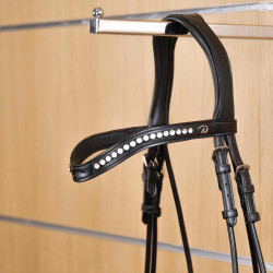 Frontal Demi Swarovski Swarovski V Blanco New English Collection by Dy'on Negro Frontal Demi Swarovski Swarovski V Blanco New English Collection by Dy'on Negro