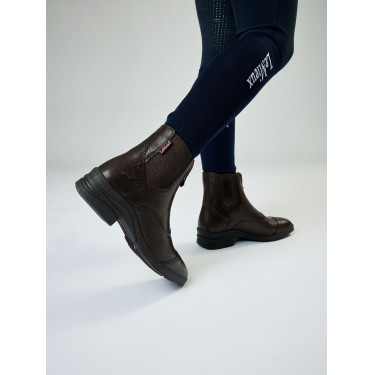 Botas de cuadra con cremallera LeMieux Junior Castaño Marr&amp;amp;amp;oacute;n