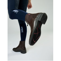 Botas de cuadra con cremallera LeMieux Junior Castaño Marr&amp;amp;amp;oacute;n