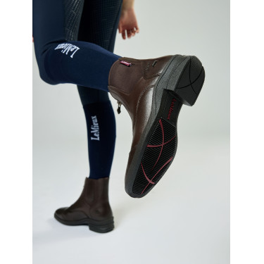Botas de cuadra con cremallera LeMieux Junior Castaño Marr&amp;amp;amp;oacute;n