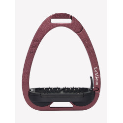 Estribos LeMieux Vector Control Castaño Burdeos