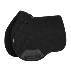 Mantilla LeMieux ProSport Suede GP Square Negro