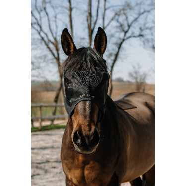 Máscara anti-moscas UV Equithème Mesh S/O Máscara anti-moscas UV Equithème Mesh S/O