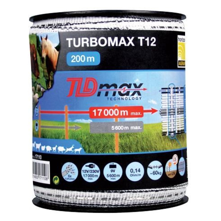 Cinta Turbomax T12/T20/T40 Horizont 200m Cinta Turbomax T12/T20/T40 Horizont 200m