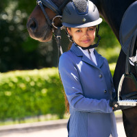 Chaqueta de concurso Imperial Riding Kids Air Mesh Piedra de luna Naranja Chaqueta de concurso Imperial Riding Kids Air Mesh Piedra de luna Naranja