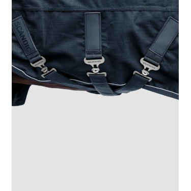 Manta de exterior Waldhausen Scandic High Neck Light Azul nocturno