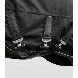 Manta de exterior Waldhausen Scandic High Neck Light Negro