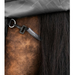 Manta de exterior Waldhausen Scandic High Neck Light Negro