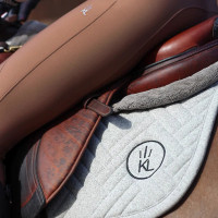 Manta de montar Kingsland KLNexus salto de tejido mixto Mezcla de adoquines Multicolor