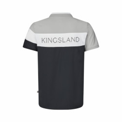 Polo Kingsland KLNasim de piqué para hombre Azúl marino / azúl marino