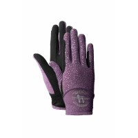 Guantes Horze Fay JR Ciruela negra