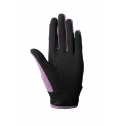 Guantes Horze Fay JR Ciruela negra Violeta Guantes Horze Fay JR Ciruela negra Violeta