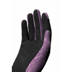Guantes Horze Fay JR Ciruela negra Violeta Guantes Horze Fay JR Ciruela negra Violeta